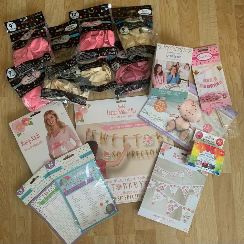 Baby Girl Shower Decorations